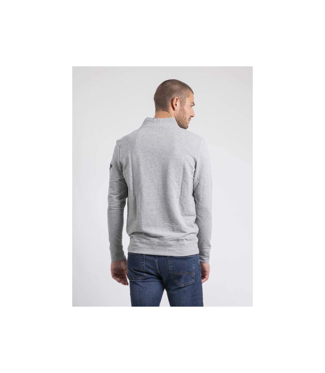 Sweat col montant zippé WALONIS