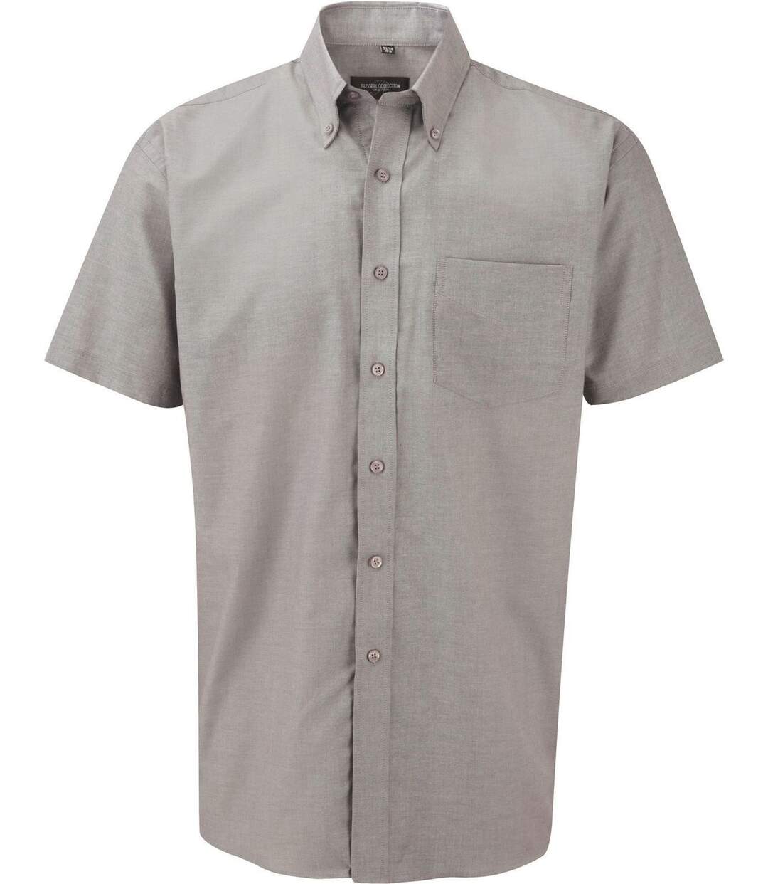 Chemise manches courtes - Homme - RU933M - gris silver