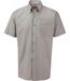 Chemise manches courtes - Homme - RU933M - gris silver