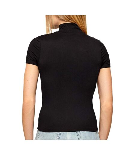 T-Shirt noir femme tommy hilfiger dw0dw21563