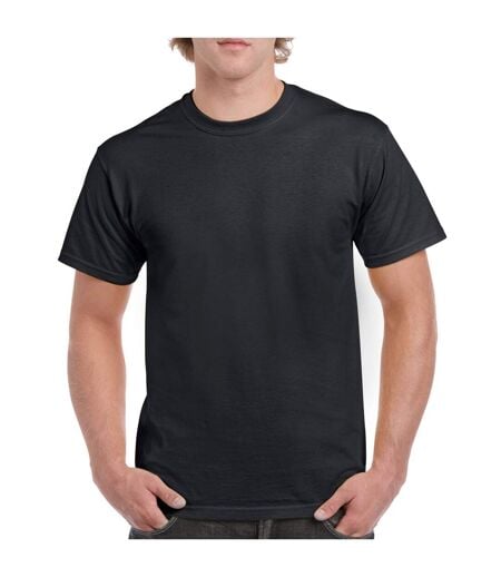 Unisex Adult Heavy Cotton T-shirt Black Gildan