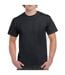 Unisex Adult Heavy Cotton T-shirt Black Gildan-1