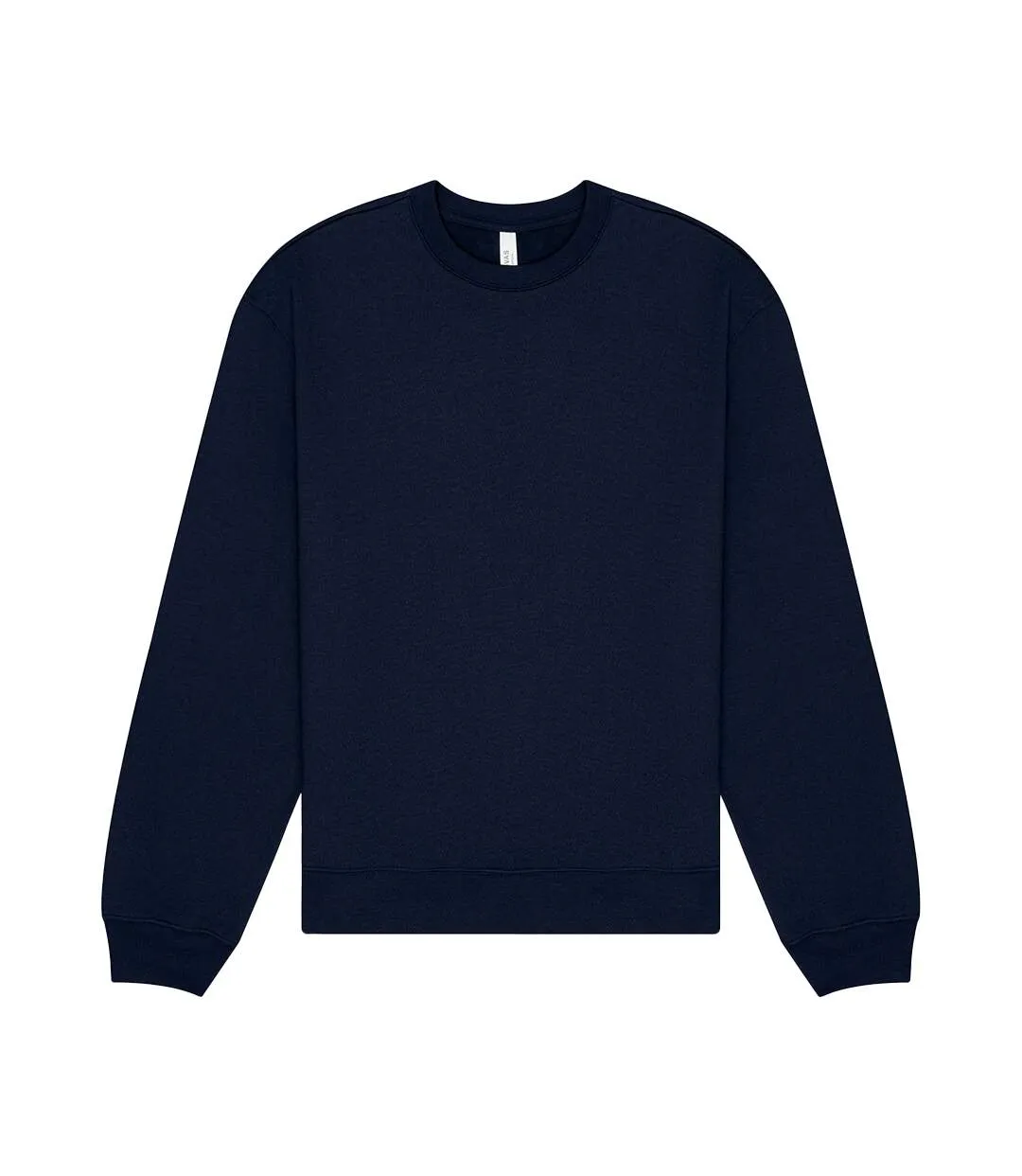 Unisex Adult Heavyweight Crew Neck Sweatshirt Navy Bella + Canvas-1