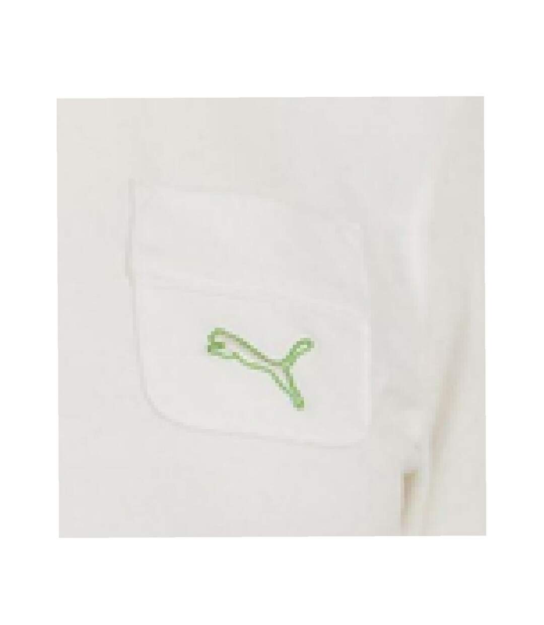 Womens/ladies 3/4 Sleeve Golf Shirt White Puma-3