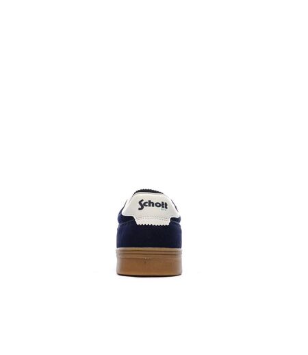 Baskets marine homme schott glacis