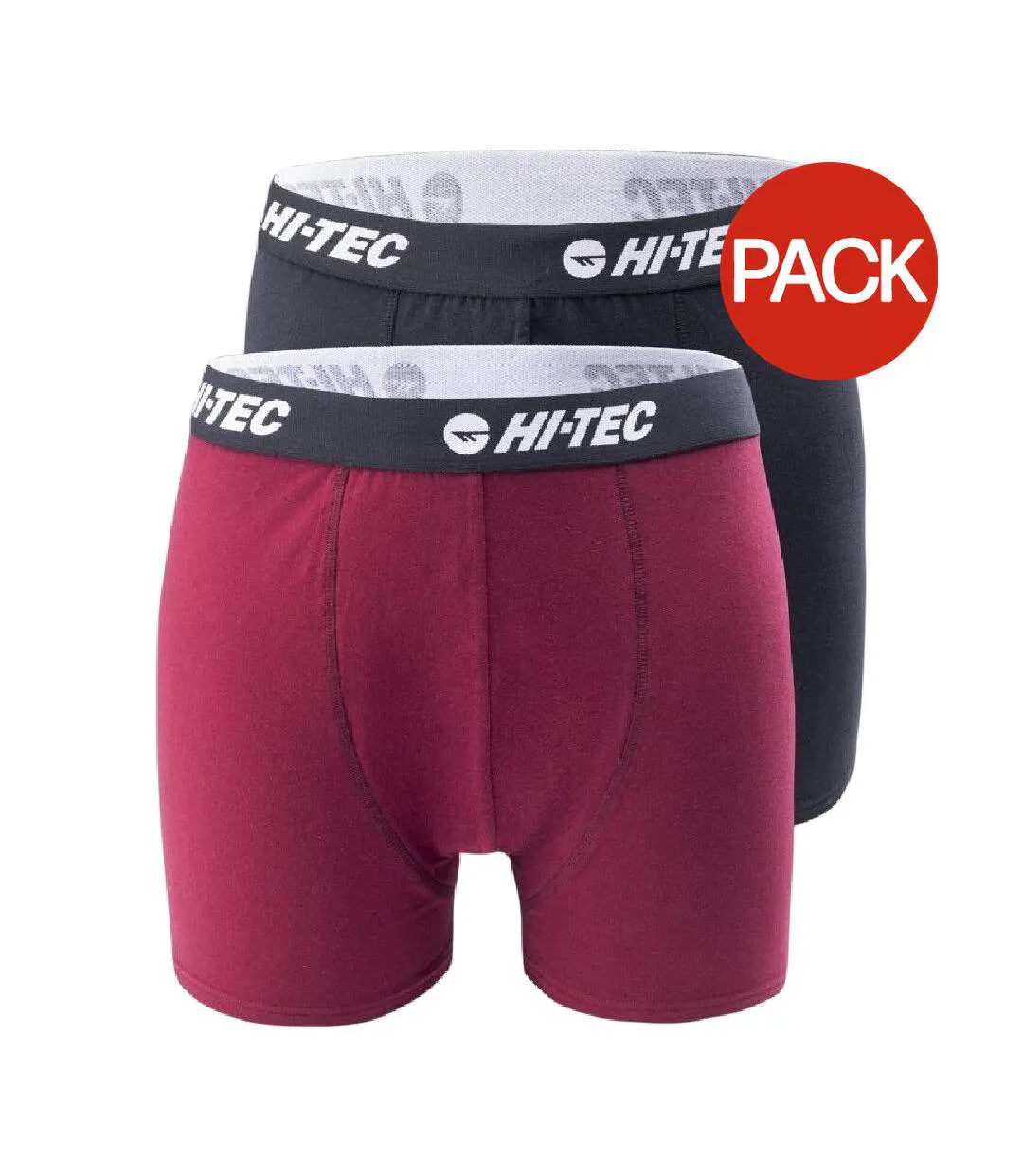 Boxers Mireio Homme Noir Cabernet Hi-Tec-1