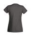 T-shirts Manches Courtes Femmes Gris Foncé Fruit Of The Loom-2