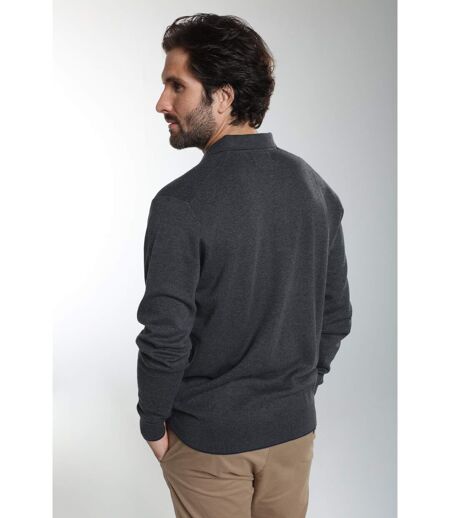 Pull col polo  en coton MARVIN