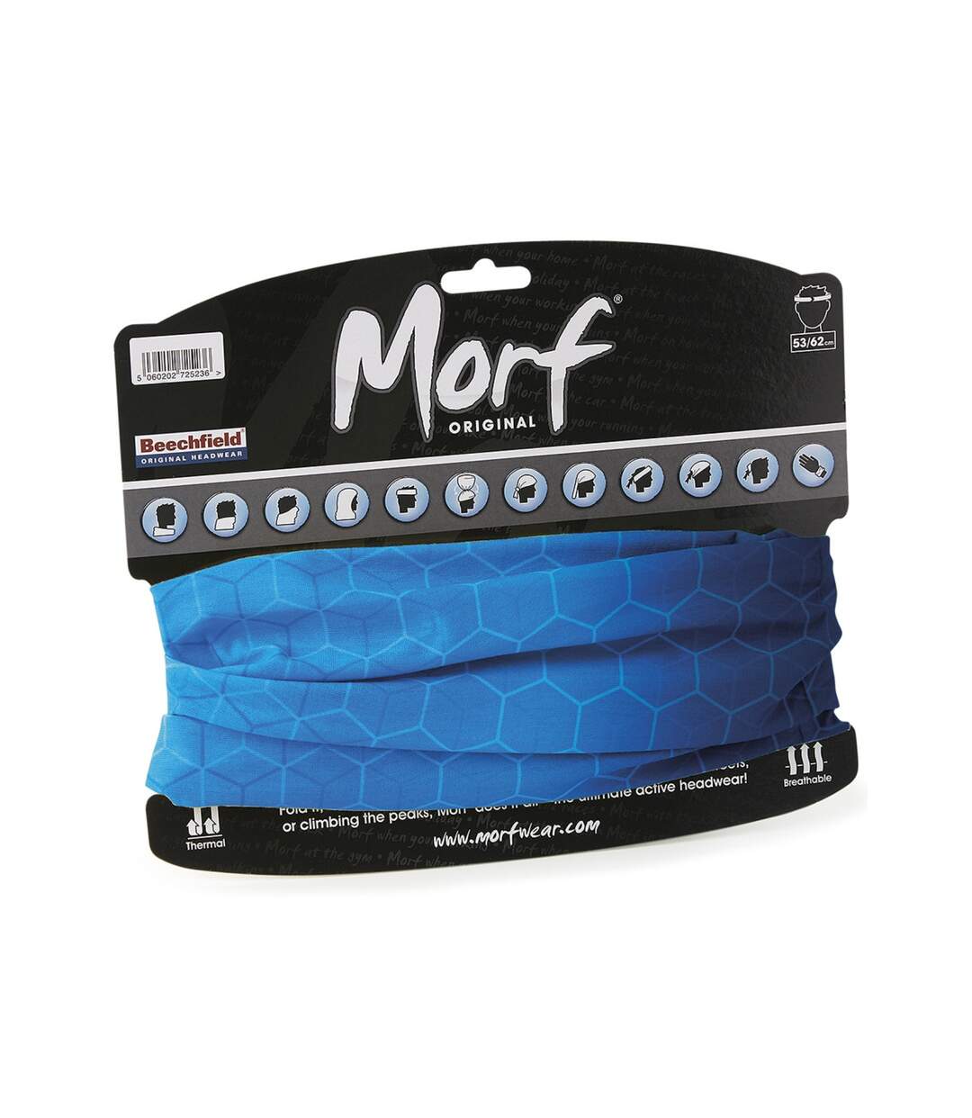 Beechfield Unisex Adults Geometric Morf (Geo Blue) - UTBC3991-2