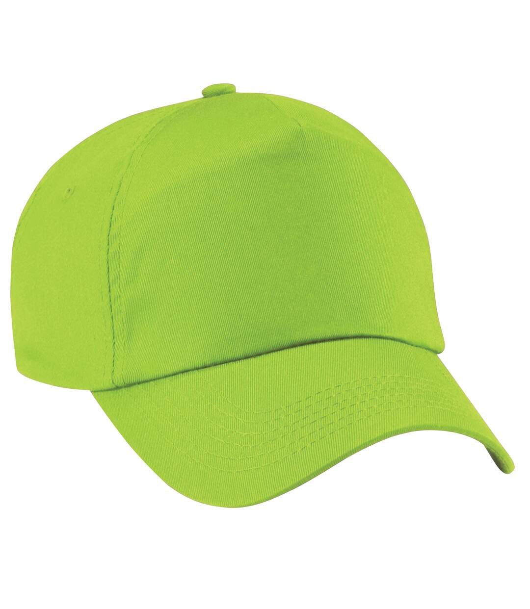 Casquette baseball enfant unisexe vert citron Beechfield