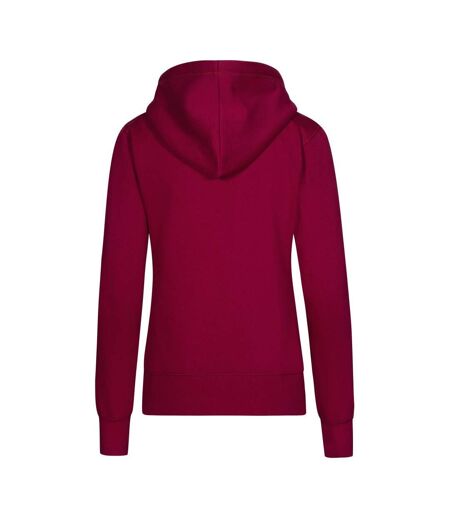 Sweat À Capuche Femme Rose Baie X.O By Promodoro