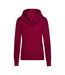 Sweat À Capuche Femme Rose Baie X.O By Promodoro-2