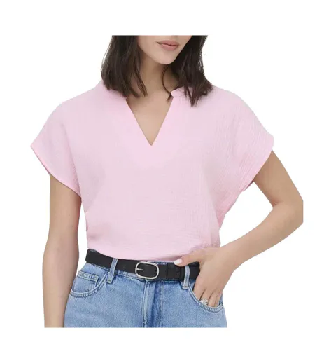 T-Shirt rose femme jdy life