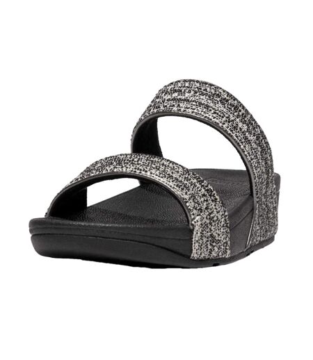 Claquettes Style Scintillant Lulu Femme Beige Gris Fit Flop
