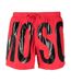Short De Bain Motif Logo Homme Rouge Moschino-1