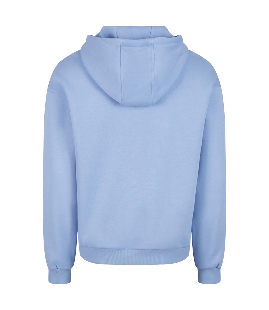 Sweat À Capuche Homme Bleu Pâle Build Your Brand-3