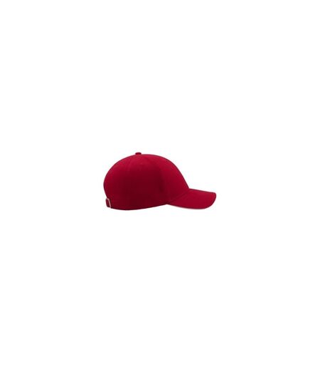 Atlantis Liberty Sandwich Heavy Brush Cotton 6 Panel Cap (Pack of 2) (Burgundy) - UTAB433