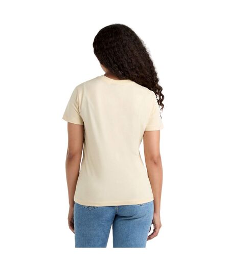 Umbro Womens/Ladies Core Classic T-Shirt (Biscotti/White)