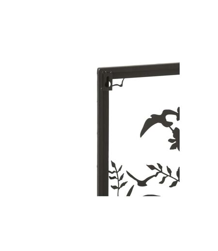Jardinière Murale en Métal Plantes 41cm Noir