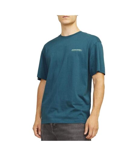 T-Shirt bleu homme jack & jones whislington