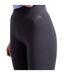 Womens/ladies Fuzzy Sherpa Leggings Dark Grey Trespass-3