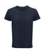 Mens Crusader Organic T-shirt French Navy SOLS-2