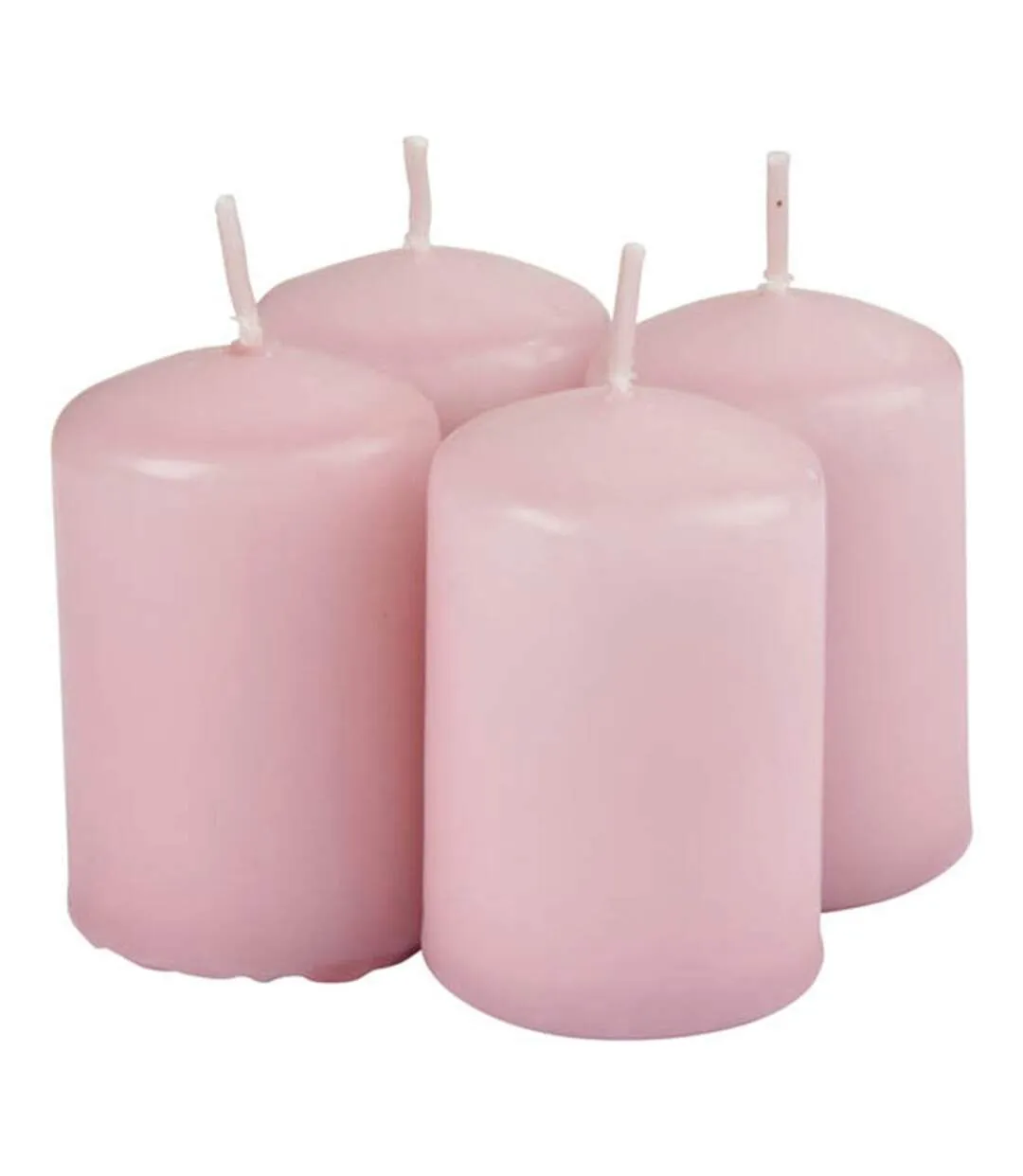 Lot de 4 Bougies Pilier Essentiel II 6cm Cerisier en Fleurs-1
