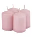 Lot de 4 Bougies Pilier Essentiel II 6cm Cerisier en Fleurs-1