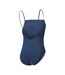 Maillot De Bain 1 Pièce À Bretelles Fines Ajustables Femme Bleu Speedo-3
