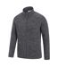 Mountain Warehouse Mens Snowdon II Full Zip Fleece Jacket (Dark Grey) - UTMW1292