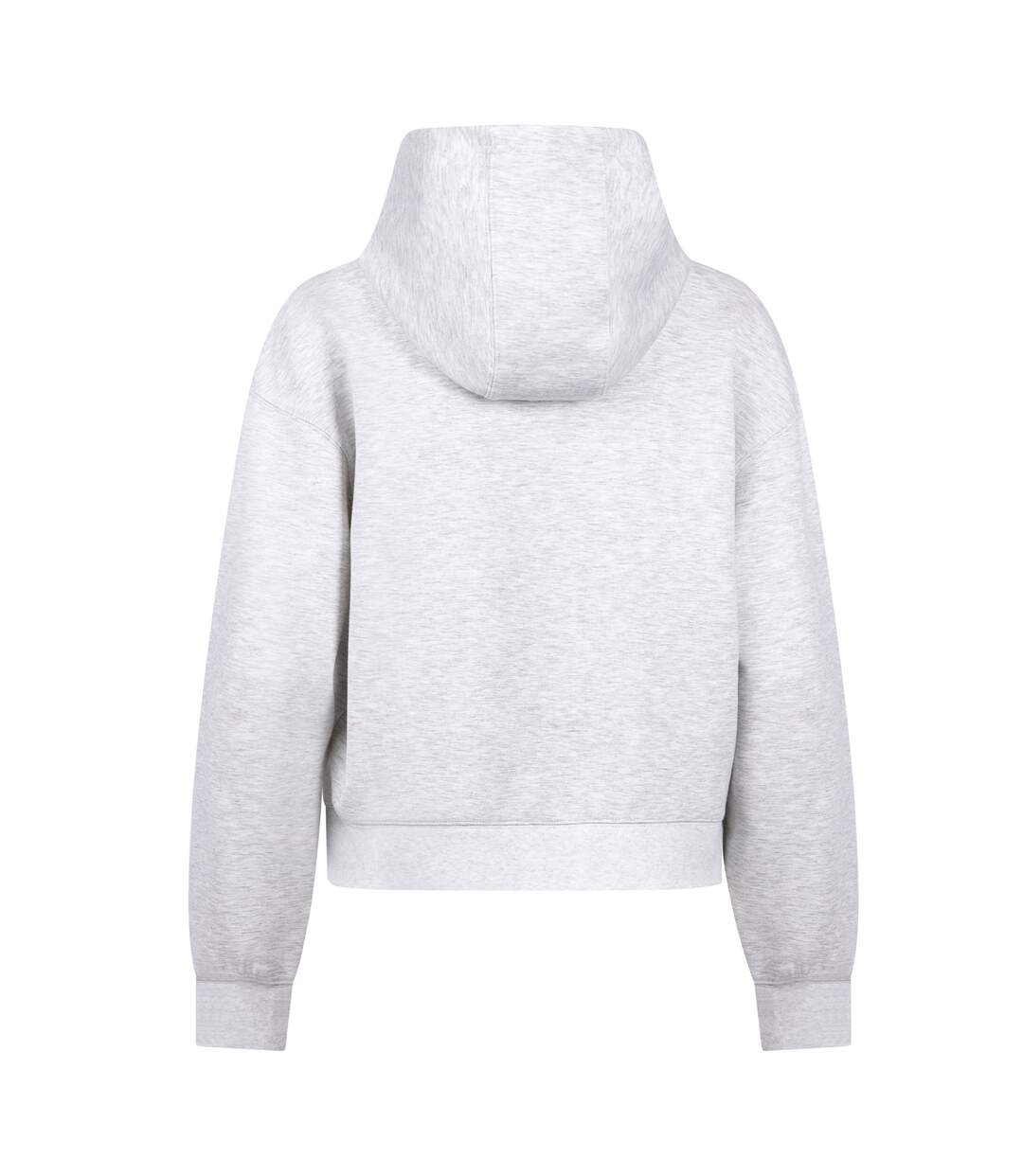 Womens/ladies Sileas Active Full Zip Hoodie Grey Marl Trespass-2