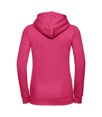 Sweat à capuche authentic femme fuchsia Russell