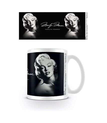 Marilyn Monroe - Mug NOIR (Blanc / Noir) (Taille unique) - UTPM1785