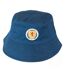 Mens Crest Bucket Hat Navy White Scotland-1