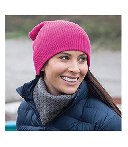 Result Winter Essentials Core Softex Beanie Hat (Fuchsia) - UTRW5165