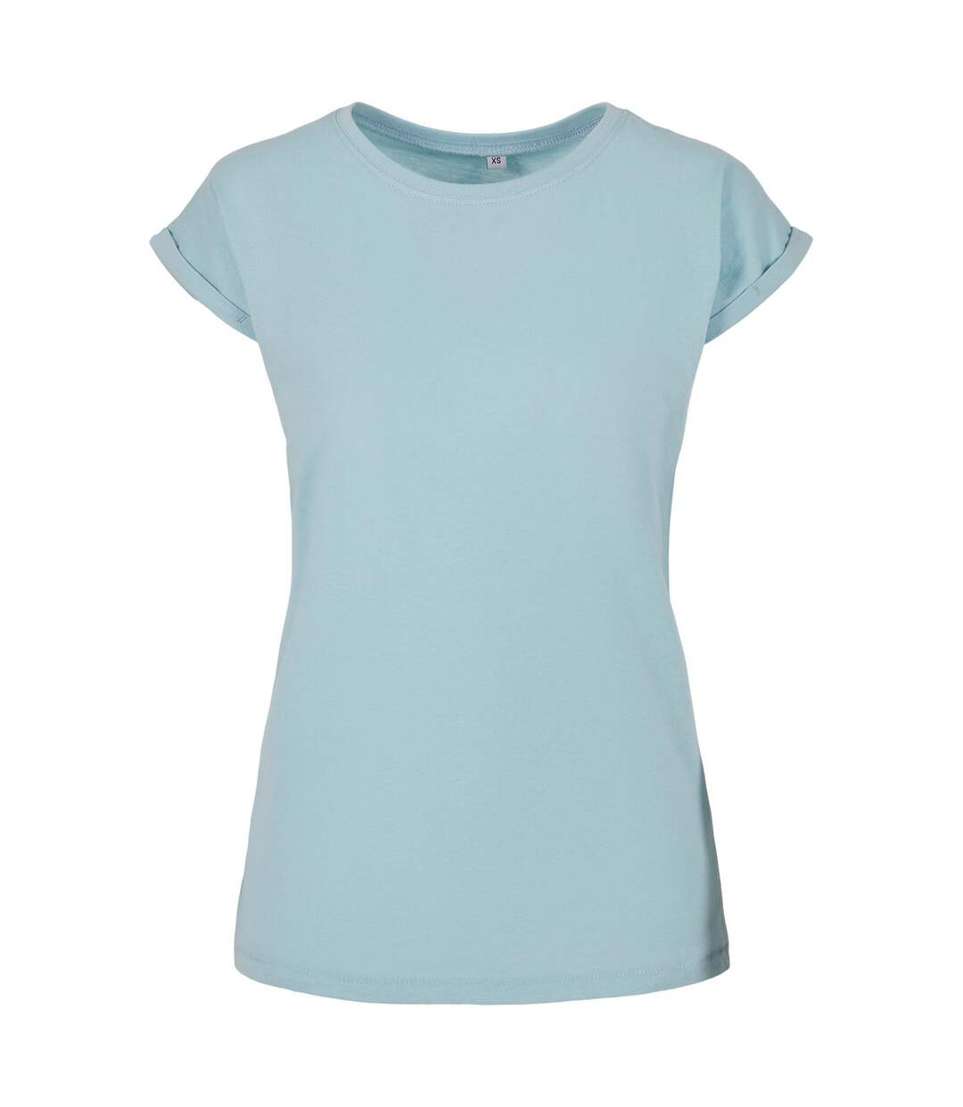 T-shirt Femme Bleu Océan Build Your Brand-1