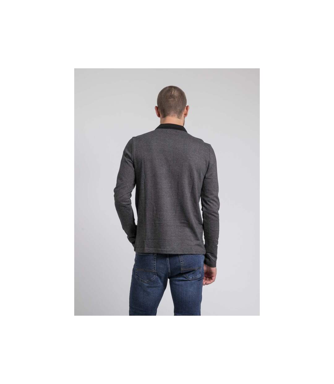 Polo manches longues pur coton PAGNY-2