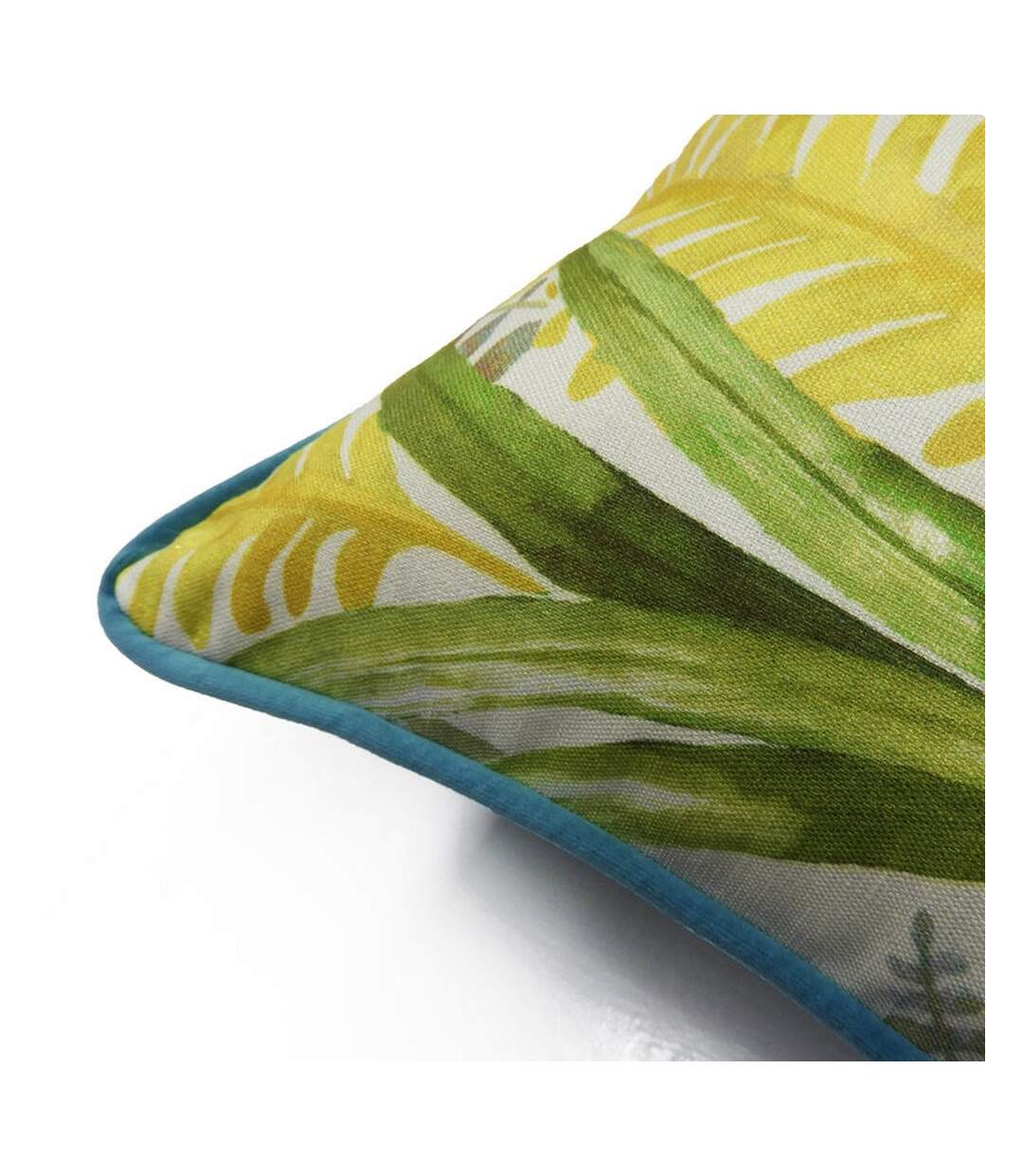 Sumba leaf cushion cover 50cm x 50cm rhumba Prestigious Textiles