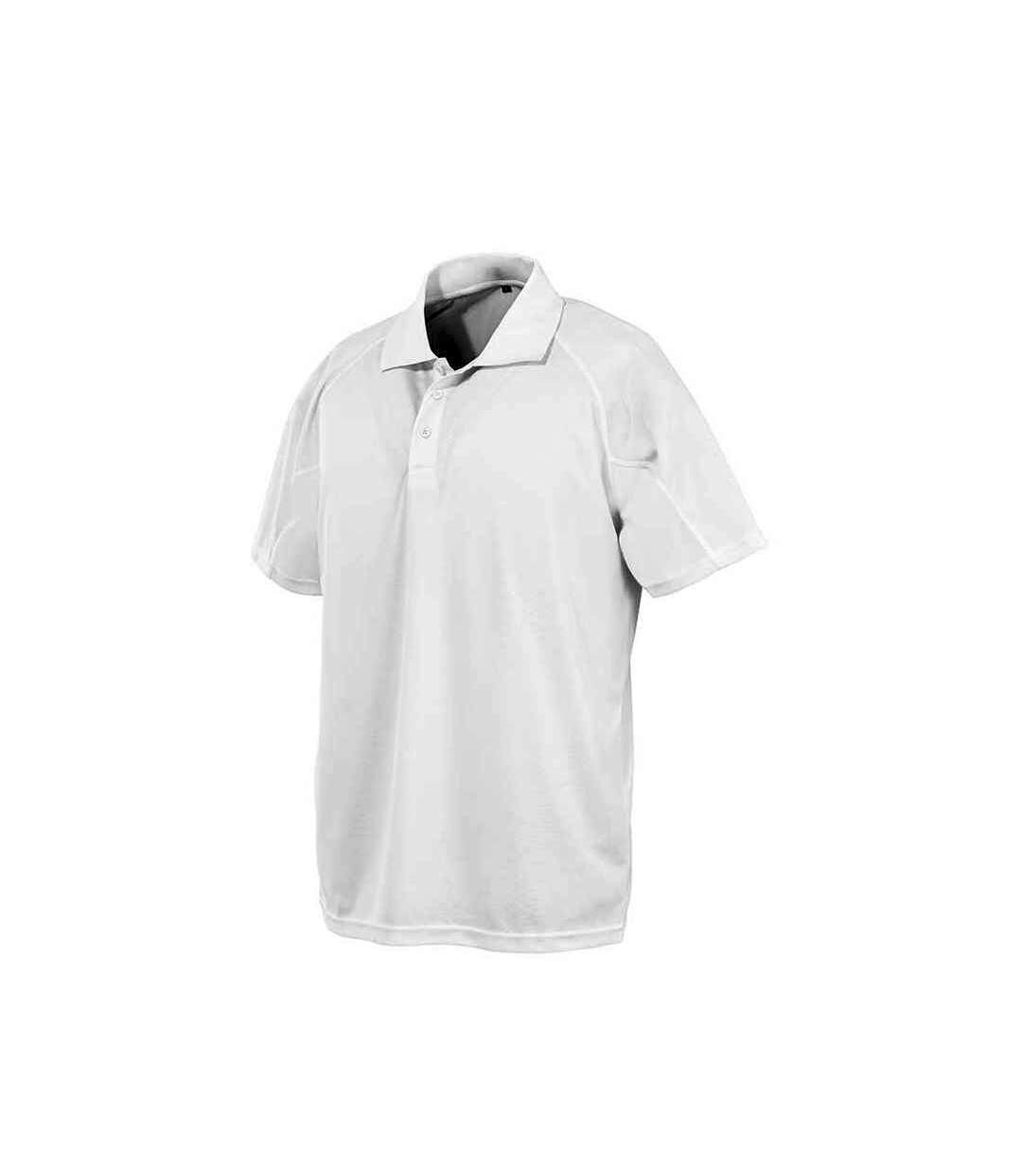 Polo performance aircool femme blanc Spiro