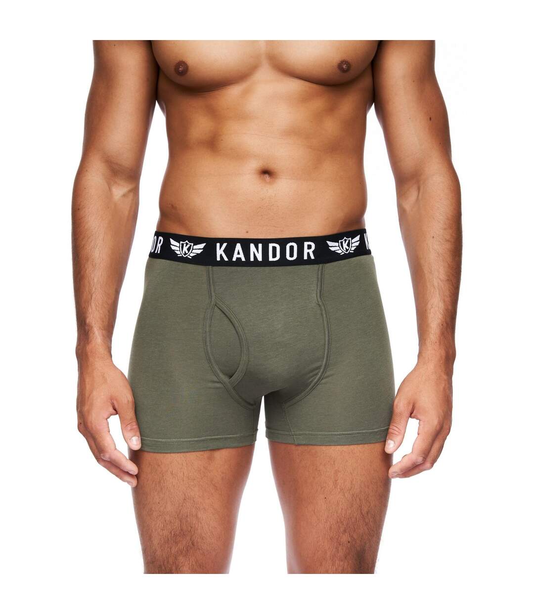 Boxers bambers homme orange Kandor Kandor