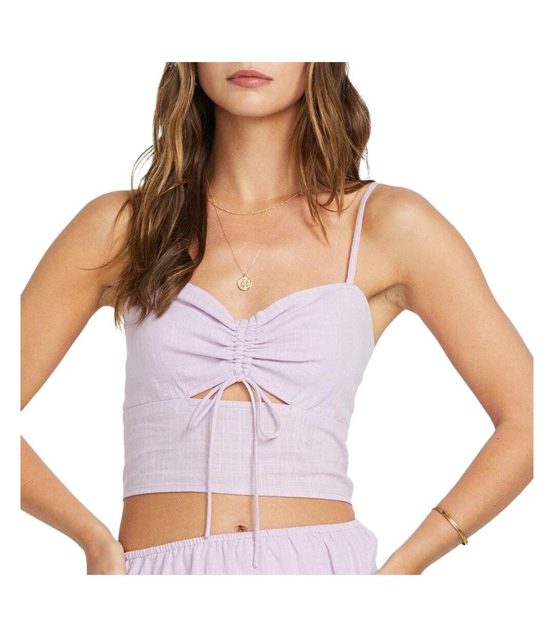 Top mauve femme billabong lost lovers-1