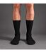 4 Pack Mens Bamboo Diabetic Socks Soft Breathable Non Binding Socks-4