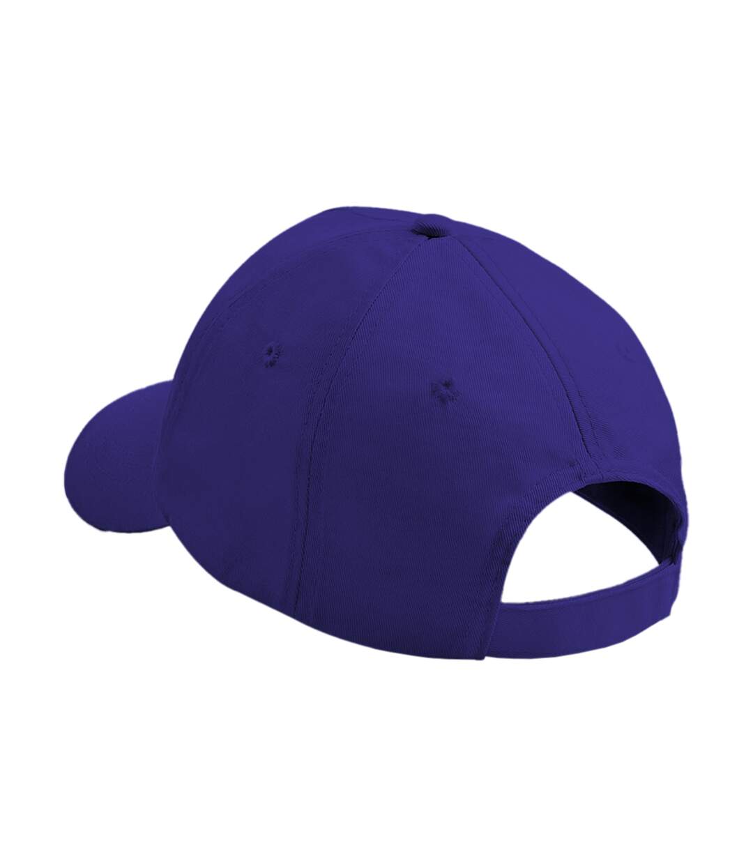 Casquette de baseball 100% coton adulte unisexe pourpre Beechfield-2