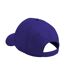 Casquette de baseball 100% coton adulte unisexe pourpre Beechfield