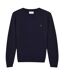 Mens Logo Cotton Sweatshirt True Navy Farah-2