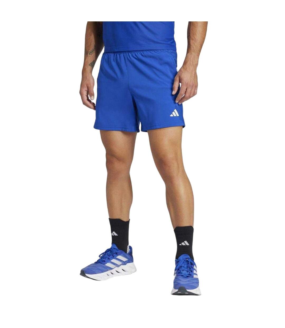 Short De Course Motif/style Logo Own The Run Homme Bleu Roi Adidas-4