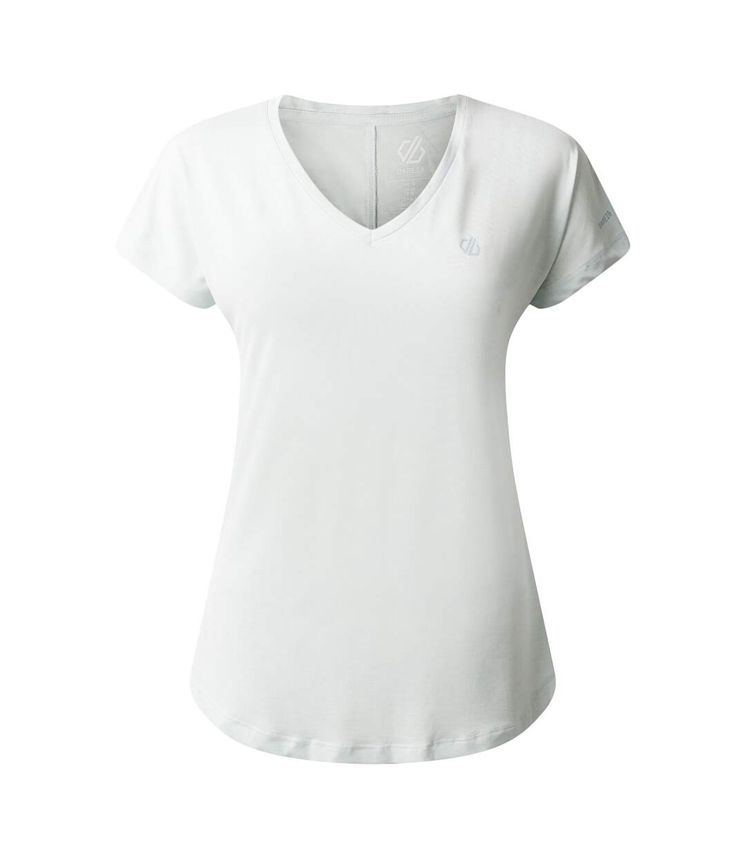 Womens/ladies vigilant active t-shirt chalk blue Dare 2B-1