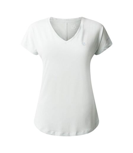 Womens/ladies vigilant active t-shirt chalk blue Dare 2B