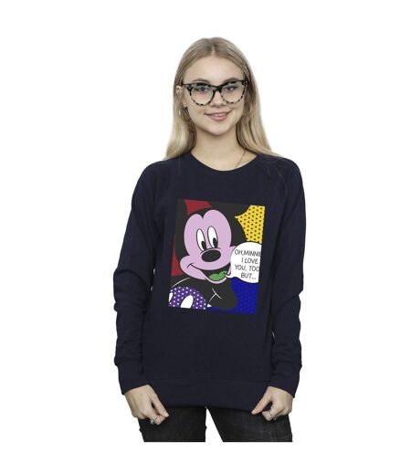 Disney Pantalon de survêtement Mickey Mouse Oh Minnie Pop Art Femme/Ladies (Bleu marine) - UTBI29109