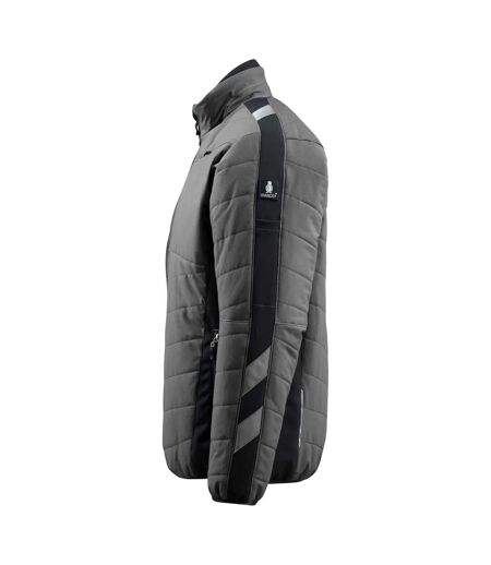Unisex Adult Unique Erding Thermal Jacket Dark Anthracite Black Mascot